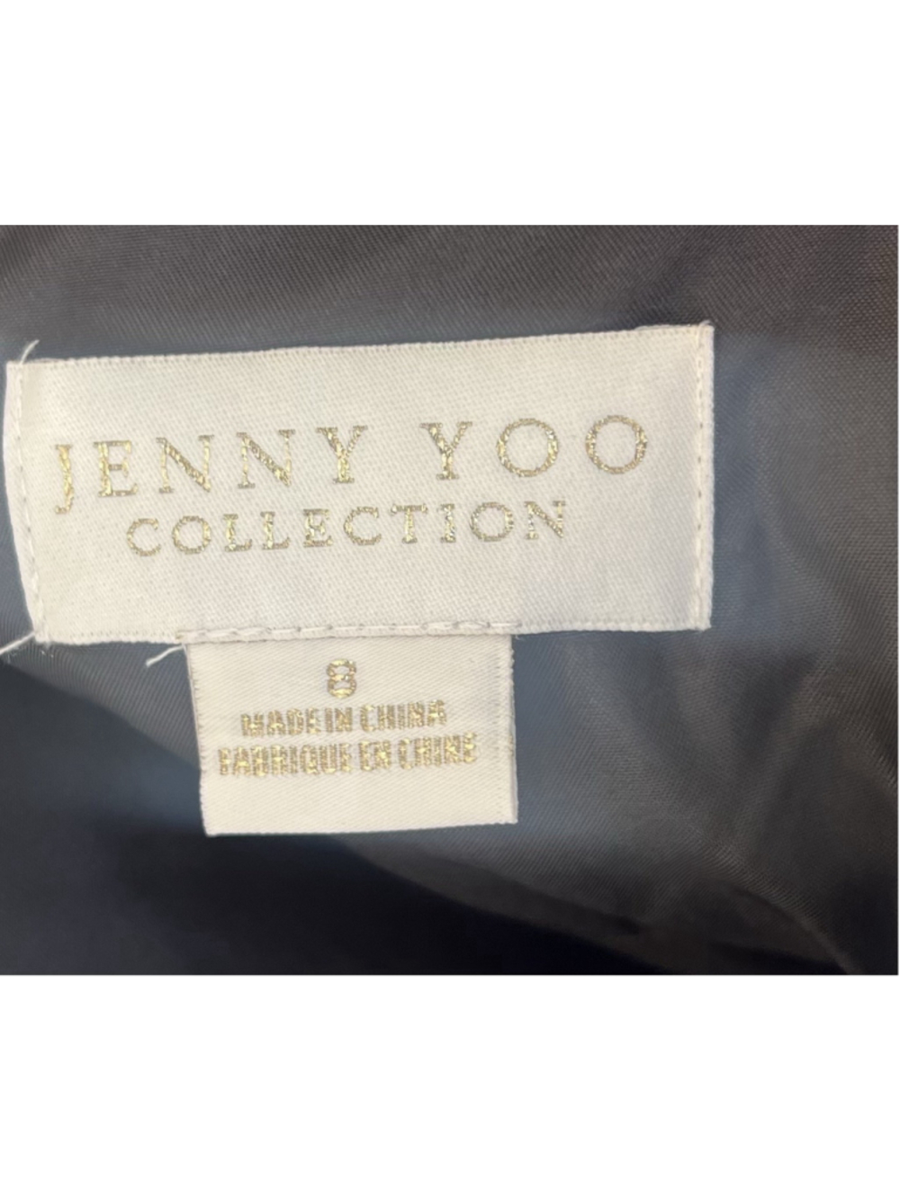 Jenny Yoo Collection Mila Black Pink Floral Maxi Formal Dress 8 Wedding Guest - Picture 6 of 7